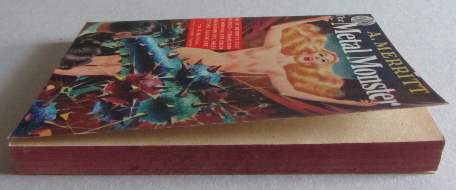A. MERRITT~AVON POCKET BOOK #315 PAPERBACK~THE METAL MONSTER~1951~NF+