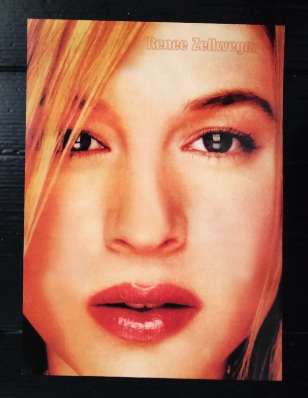 C849 Renee Zellweger Vintage Thailand ONLY 1 COLOR PAGE MEGA RARE!!!