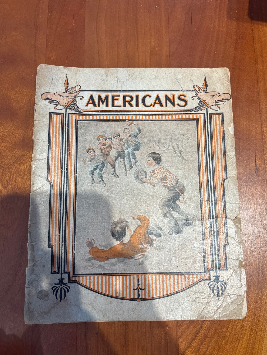 FREE SHIP! Unknown Date – 1920s? – Americans Lined Notebook Unused
