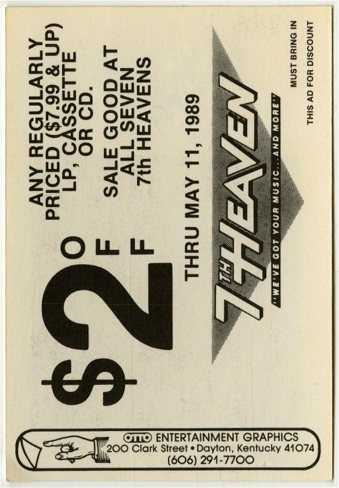 Bon Jovi 1989 New Jersey concert tour Radio KXXR 106.5 FM promo Backstage Pass