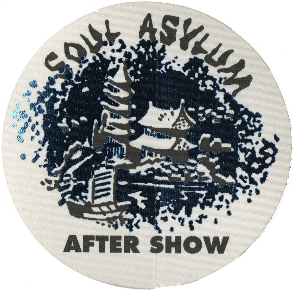 Soul Asylum 1995 Let Your Dim Light Shine concert tour After Show Backstage Pass