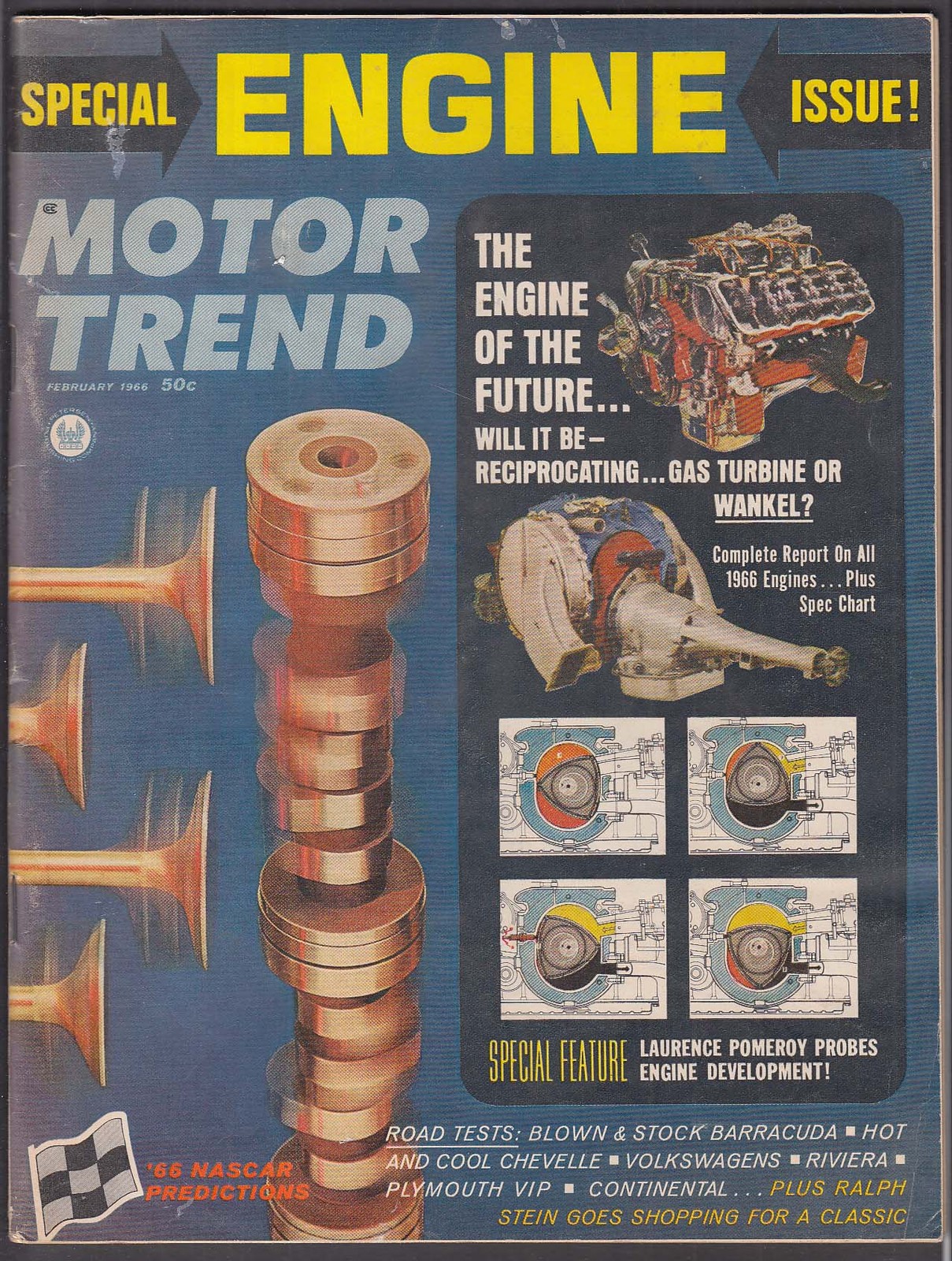 MOTOR TREND Buick Riviera GS Plymouth VIP road tests 2 1966