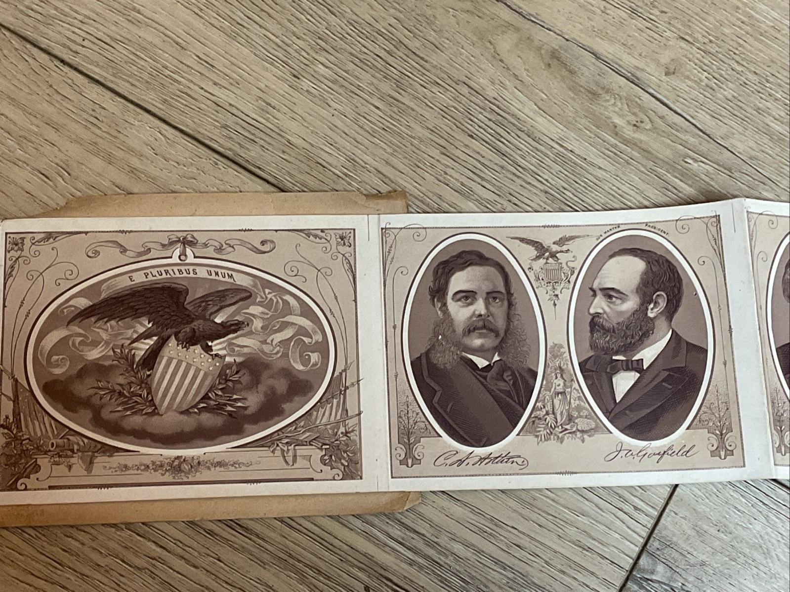 Rare 1883 Booklet 1732 to 1883 Presidents of the United States of America B50