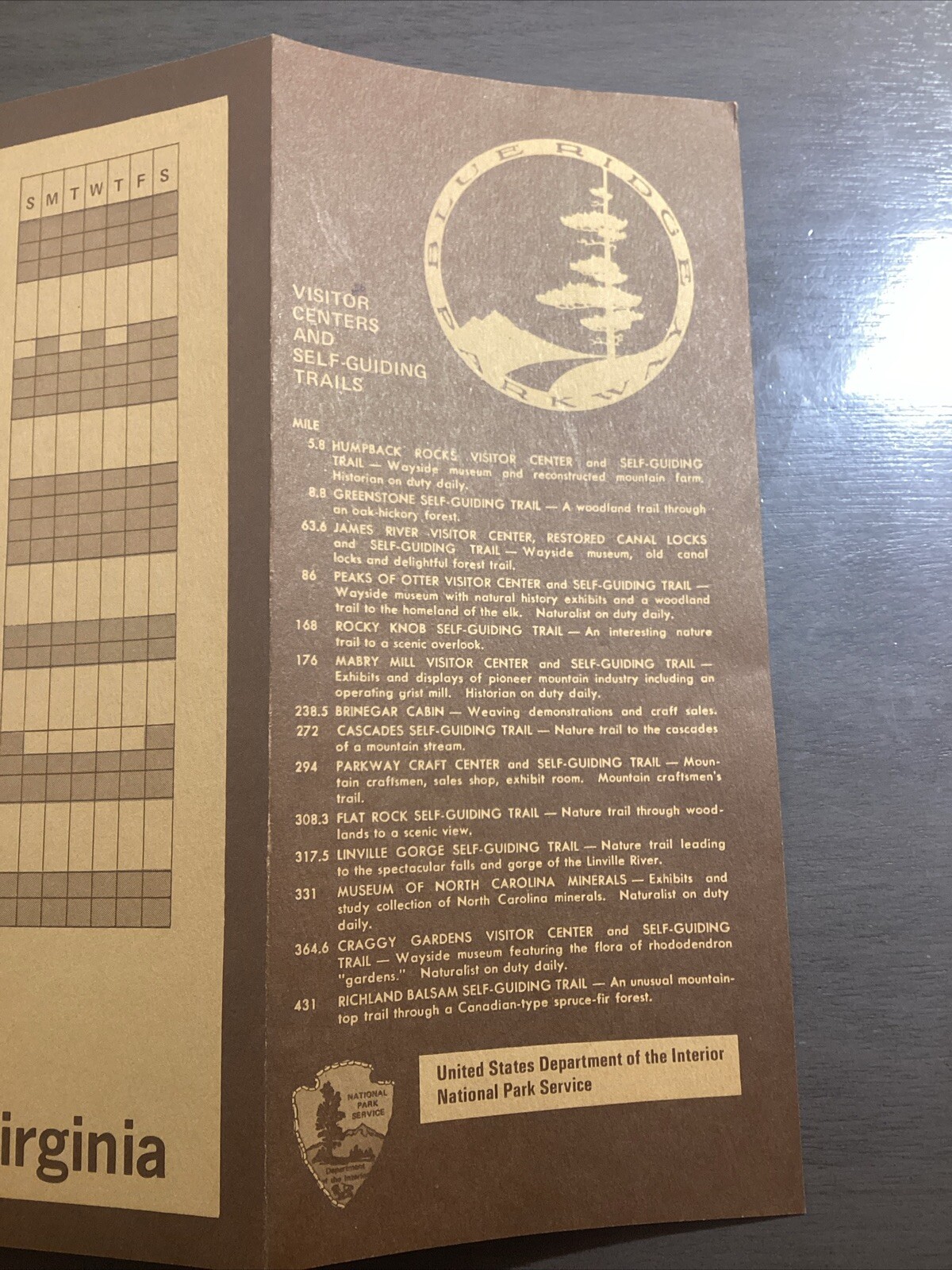 1972 Season Visitors Programs Brochure B42