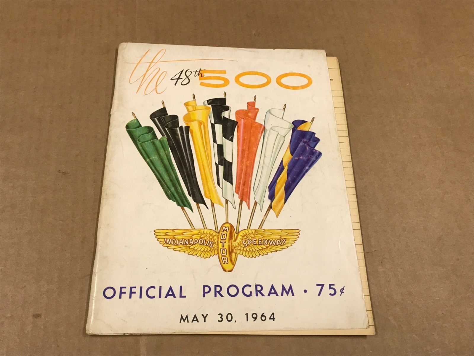 Vintage 48th Annual Indianapolis 500 Official Racing Program – May 30, 1964